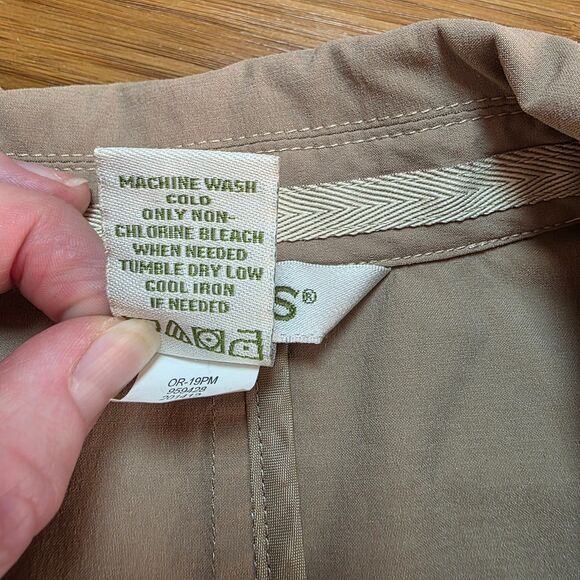 Orvis Blazer  Tan, Lightweight Snap Front Barn Coat Classic Style, Women's L - Picture 4 of 11